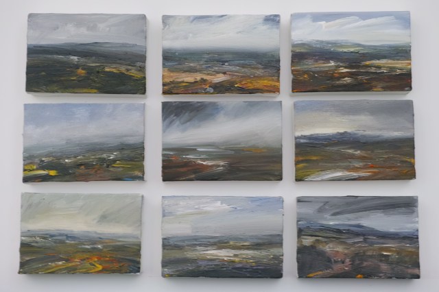 Pleinair Acrylic Studies on Canvas Each 15x10cm