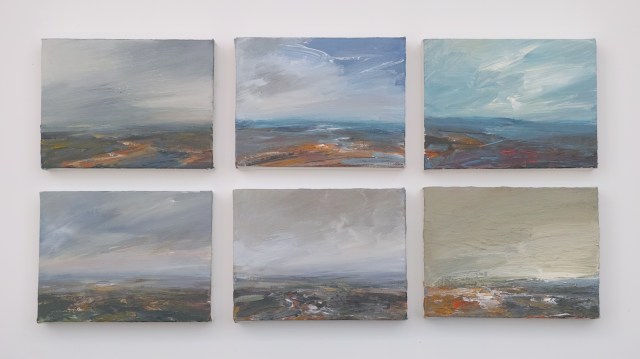 Pleinair Acrylic Studies on Canvas Each 20x15cm