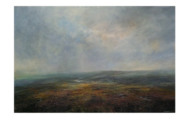 150 x100cm Quiet Evening Towards Ladybower Reservior £2750.JPG