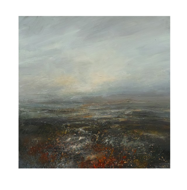 50cm x 50cm End of the Day Burbage Moor £750