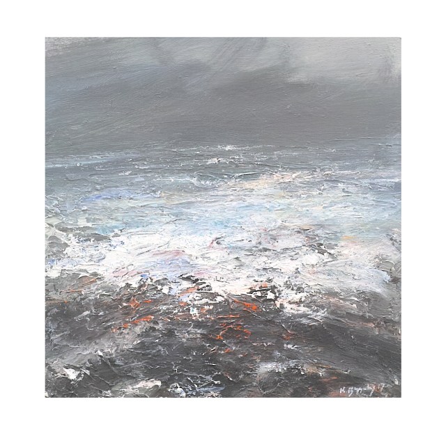 40cm x 40cm Winter Breakers Mans Head £575