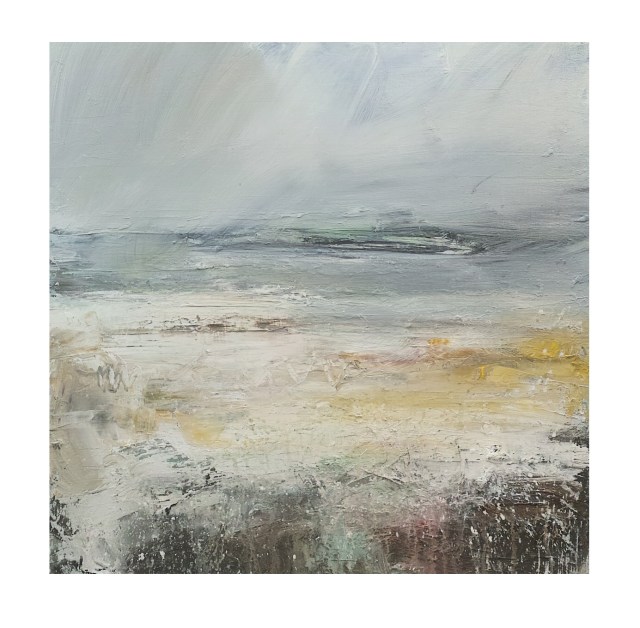 50cm x 50cm Rain Approaching the Island Porthmeor Beach £750