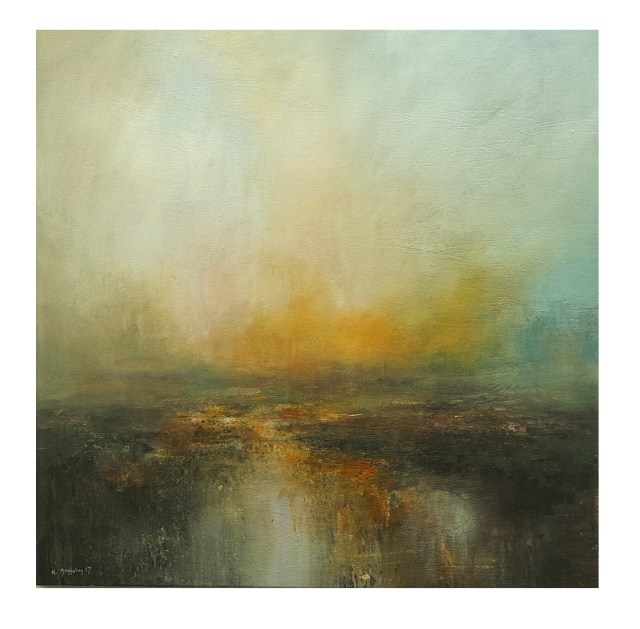 100cm x 100cm Sunrise Burbage Moor Peak District £1960