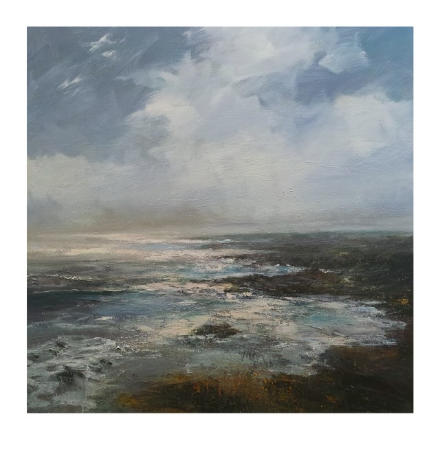 90cm x 90cm Strong Westerly Zennor Coastline £1695.JPG