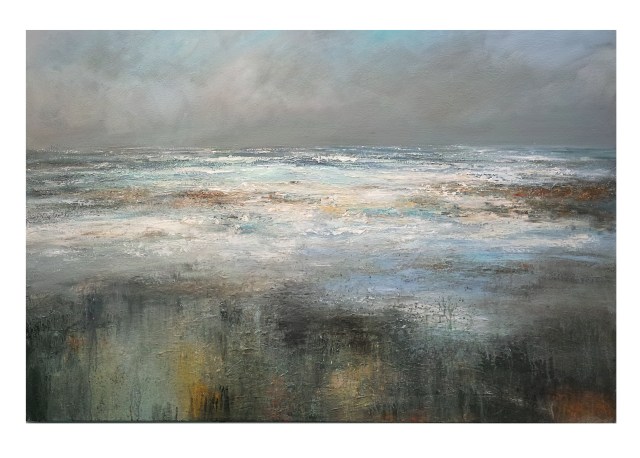 150cm x100cm Twilght North Westerly Porthmeor Beach St Ives £2750.JPG