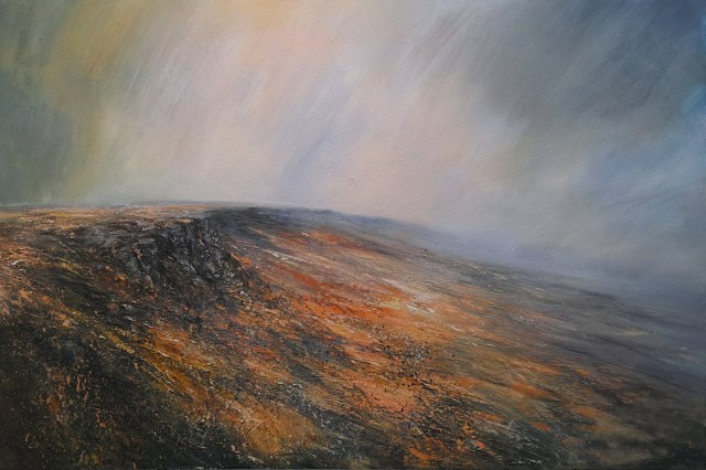 150cm x 100cm Distant Views Across Stanage Edge £2750.JPG