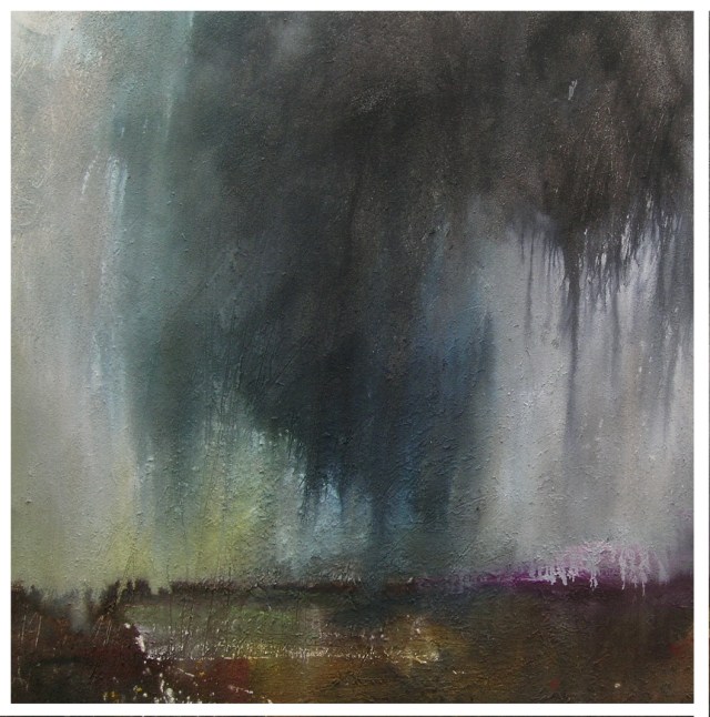 Heavy Rain Kinder Plateau No 1 100x100cm